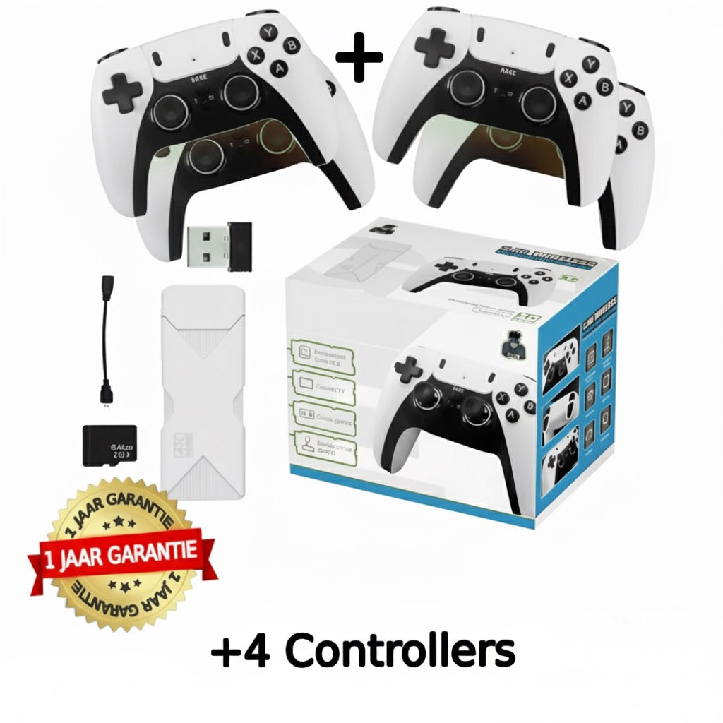 SpelBox™ – 20.000 retrogames + 2 draadloze controllers