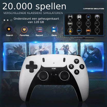 SpelBox™ – 20.000 retrogames + 2 draadloze controllers
