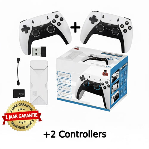 SpelBox™ – 20.000 retrogames + 2 draadloze controllers