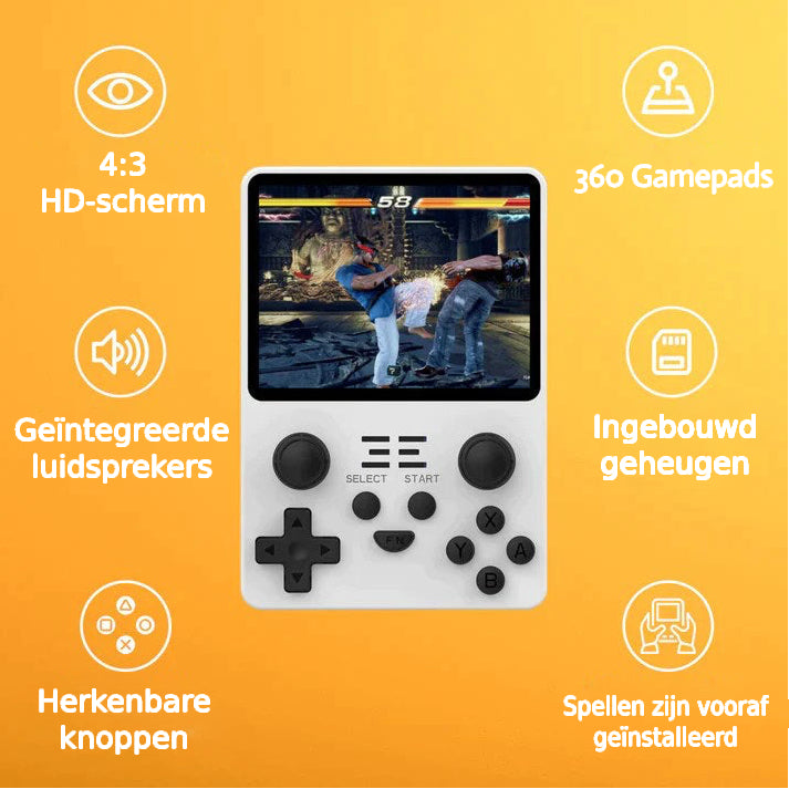 Spelvibe Console™ - 20.000 voorgeïnstalleerde spellen